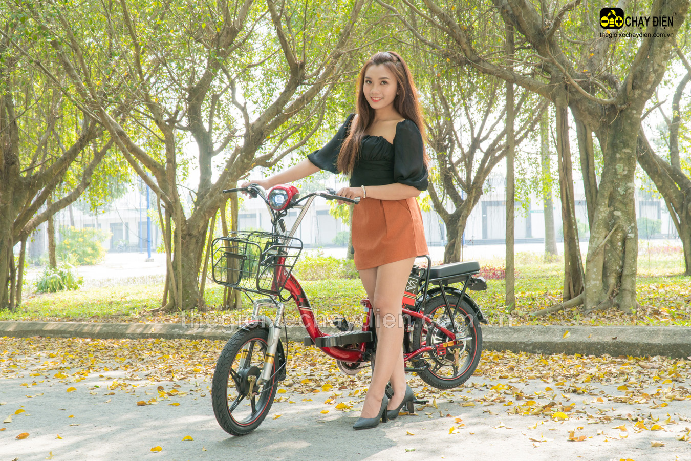 Vnbike V1 18inh sở hữu thiết kế nhỏ gọn - thuận tiện cho việc di chuyển giữa phố xá đông đúc